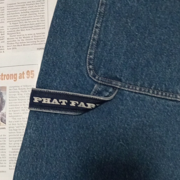 Mens Phat Farm Jean Shorts 34 - Picture 4 of 6